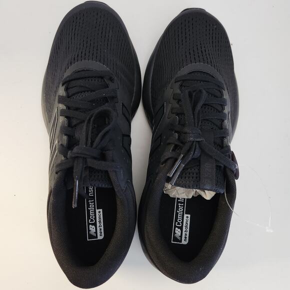New Balance Women's 520 V7 Running Shoe, Black/Black, 8.5 Wide - Picture 5 of 8